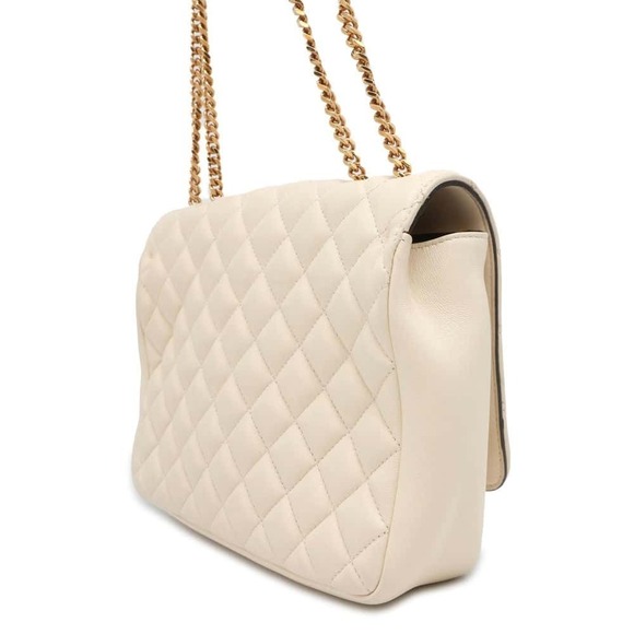 Versace Handbags - Versace Chain Shoulder Bag Medusa Quilted GIANNI White
